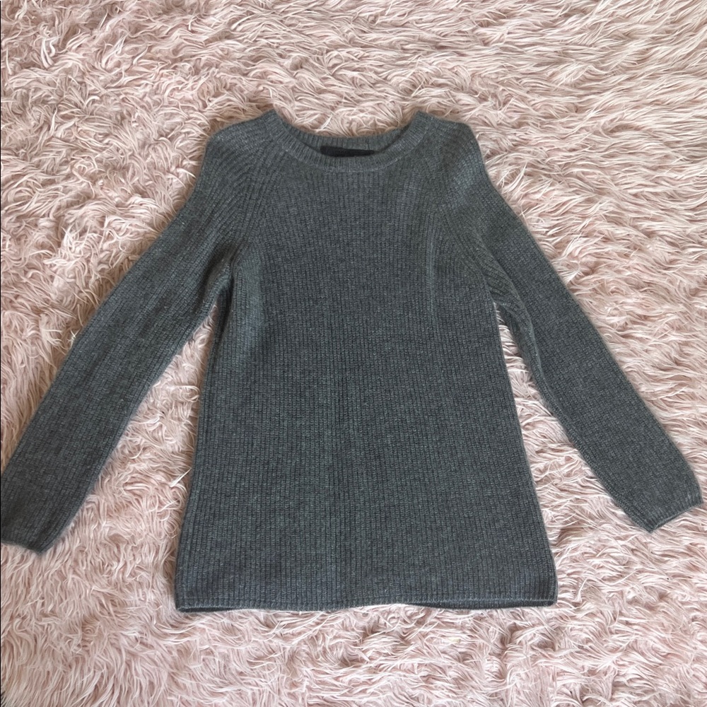 Jenni Kayne Charcoal Crew Neck Sweater
